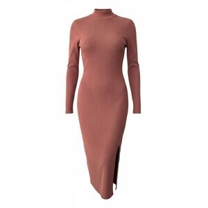 Wild Fable Terracotta Long Sleeve Dress